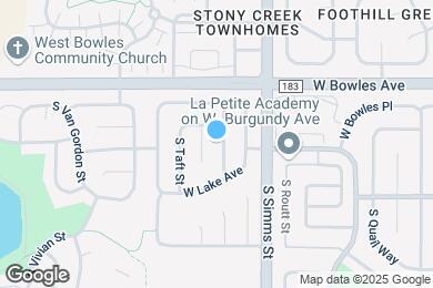 Map image of the property - 5989 S Swadley Way