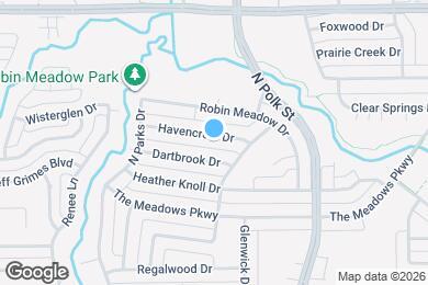 Map image of the property - 716 Havencrest Dr