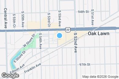 Map image of the property - 9535 S 53rd Ave