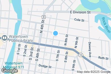 Map image of the property - 207 N 6th St