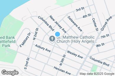 Map image of the property - 316 Columbia Blvd