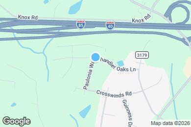 Map image of the property - 1403 Paulonia Way