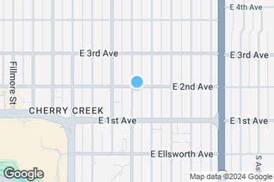 Map image of the property - Modera Cherry Creek