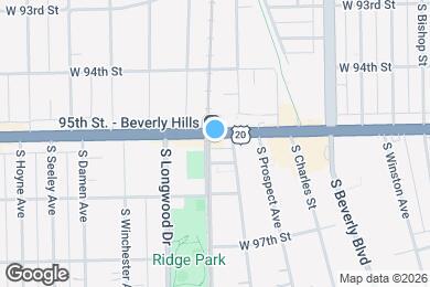 Map image of the property - 1765 W 95th St