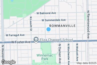 Map image of the property - 2048 W Farragut Ave