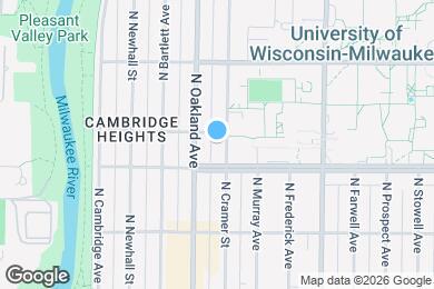 Map image of the property - 3127 N Cramer St