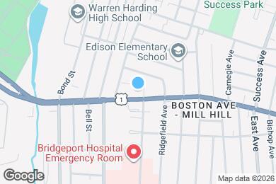 Map image of the property - 1533 Boston Ave