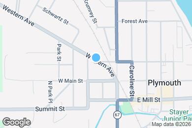 Map image of the property - 115 Western Ave