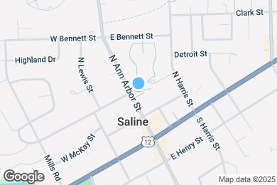Map image of the property - 212 N Ann Arbor St