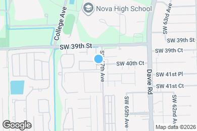 Map image of the property - 4028 SW 67th Ter