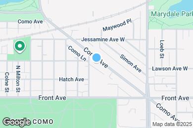 Map image of the property - 730 Como Ave
