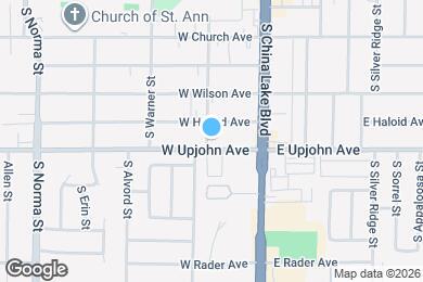 Map image of the property - 140 W Upjohn Ave