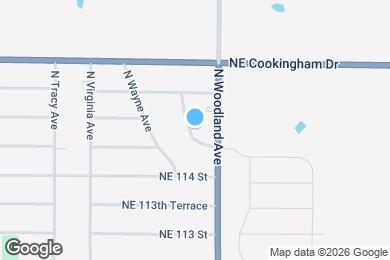 Map image of the property - 11433 N Highland Ave