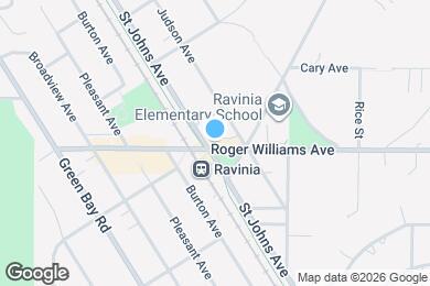 Map image of the property - 485 Roger Williams Ave