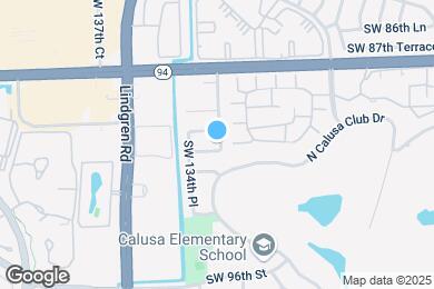 Map image of the property - 13425 SW 91st Ter