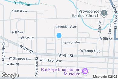 Map image of the property - 281 W 5th St