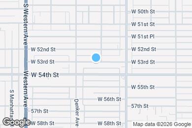 Map image of the property - 1512 W 53rd St