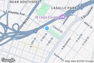 Map image of the property - 1701 S 9th St