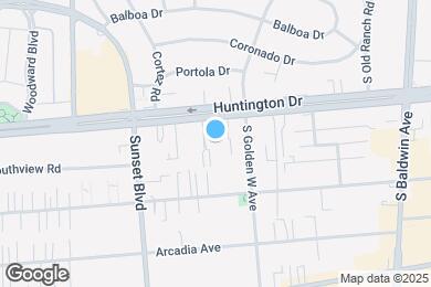 Map image of the property - 928 W Huntington Dr