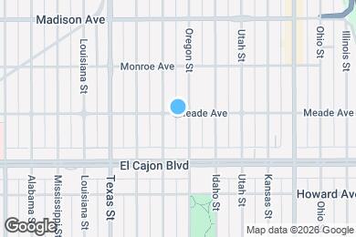 Map image of the property - 2629 Meade Ave