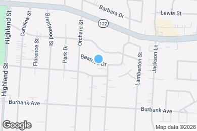 Map image of the property - 3210 Beatrice Dr