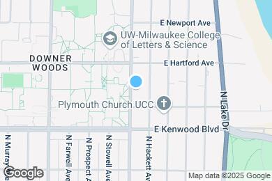 Map image of the property - 3236 N Downer Ave