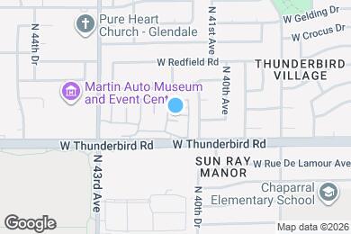 Map image of the property - 4124 W Calavar Rd