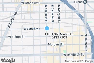 Map image of the property - 1020 W Carroll Ave