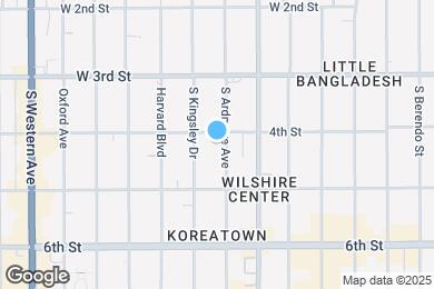 Map image of the property - 401 S Ardmore Ave