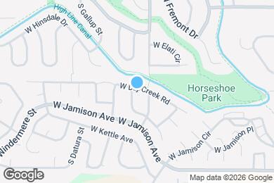 Map image of the property - 7710 S Hickory Pl