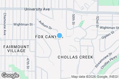 Map image of the property - Auburn Apartments