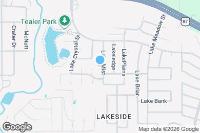 Map image of the property - 2715 Lake Mist