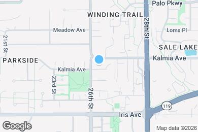 Map image of the property - 2623 Sherwood Cir