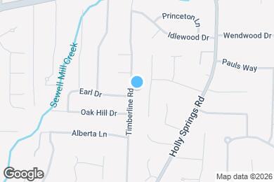 Map image of the property - 2912 Timberline Rd