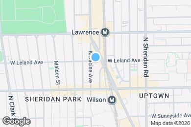Map image of the property - 4641 N Racine Ave