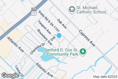 Map image of the property - 430 Yaupon Ave