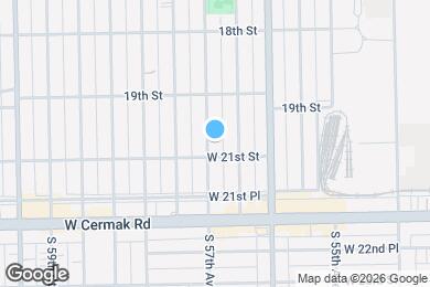 Map image of the property - 1927 S 57th Ave