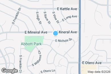 Map image of the property - 2043 E Nichols Dr