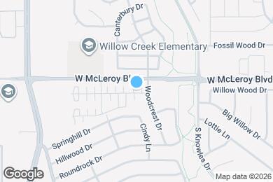 Map image of the property - 1010 Fallgate Dr