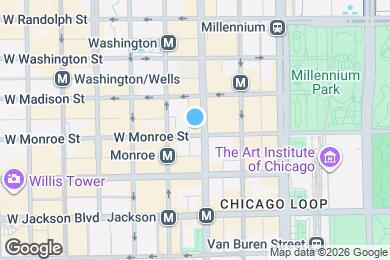 Map image of the property - 8 W Monroe St