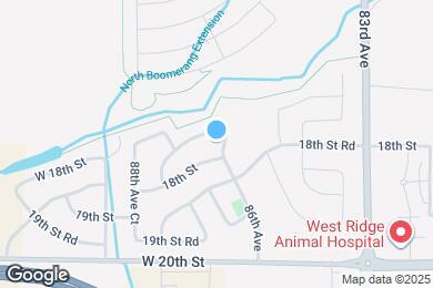 Map image of the property - 1711 86th Ave