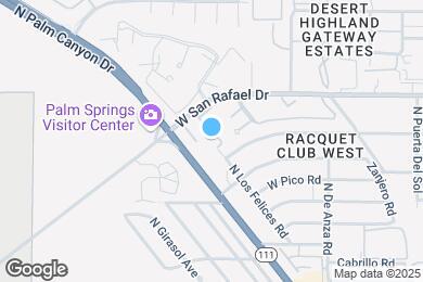 Map image of the property - 2857 N Los Felices Rd