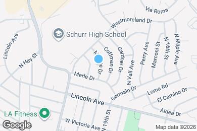 Map image of the property - 817 Malone Dr