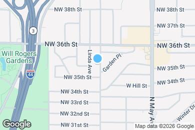 Map image of the property - 3615 N Drexel Blvd