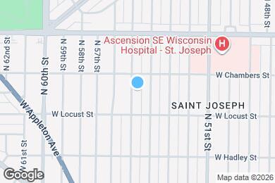 Map image of the property - 2944-2946-2946 N 55th St