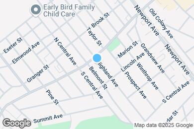 Map image of the property - 289 Highland Ave