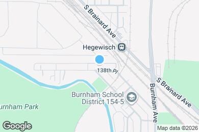 Map image of the property - 3021 E 138th Pl