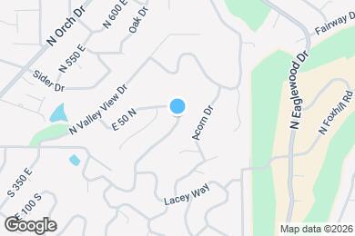 Map image of the property - 81 N Orch Dr