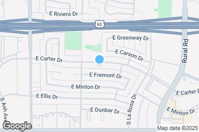 Map image of the property - 335 E Carter Dr