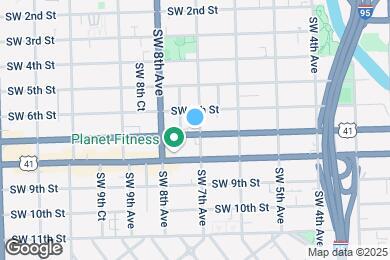 Map image of the property - 680 SW 7th Ave
